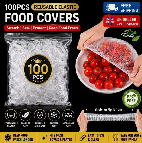 100x reusable elastic food - elastic,