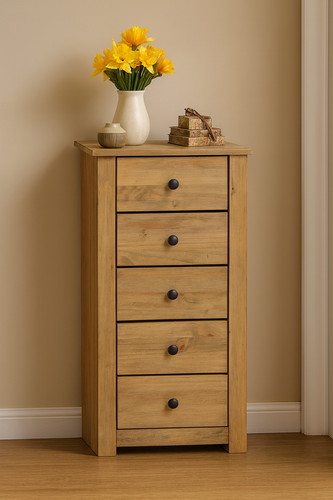 Narrow chest drawers - chest,