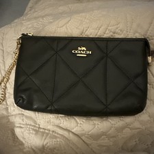 Coach Wristlet Leather Bag