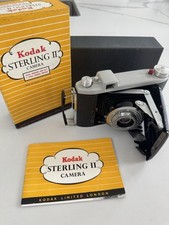 Kodak Sterling II 620 Film Folding Camera Vintage With Original Box