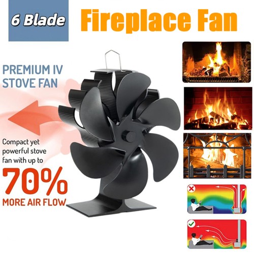 Heat powered blade stove top - powered,