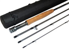 New Shakespeare Agility 9ft 6wt 4 Pce Travel Fly Rod with Tube Trout