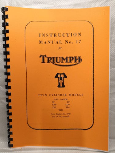 Triumph tr5 tr6 t120 - triumph,