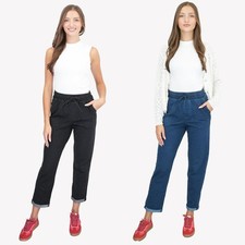 Womens M&S Elasticated Denim
