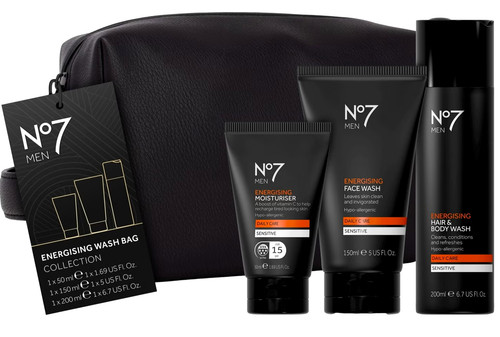No7 mens energising travel - no7,