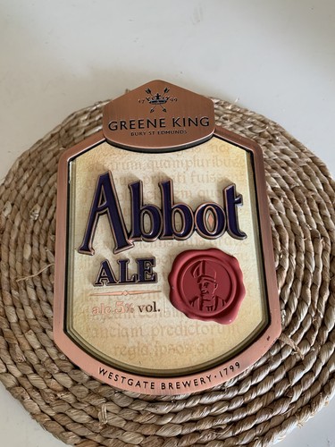 Abbot ale beer greene king - abbot,