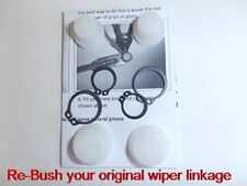 Suzuki Carry Wiper Linkage Plastic Bush Set 4( fit to original Linkrods ) UKmade