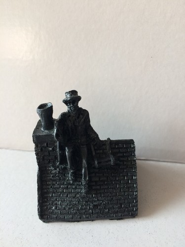 Coal ornament chimney sweep - ornament,