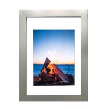 Silver A4 Picture Frame Wooden