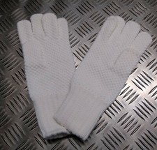 White Waffle Gloves Liners