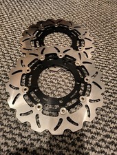 Suzuki GSF Bandit 1250 DL-VStrom GSXR Hayabusa Front Disks Set Of 2 Wavy Disks