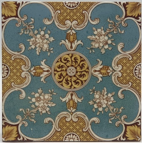 Victorian fireplace tile - victorian,