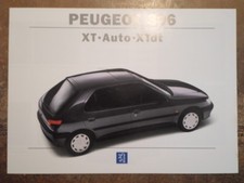 PEUGEOT 306 XT AUTO & XTdt orig c1994 UK Mkt Sales Brochure