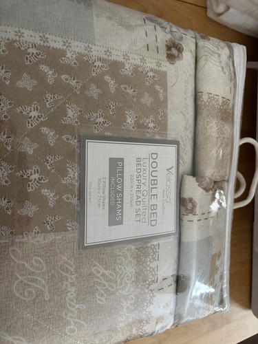 Luxury quilted bedspread set - luxury,
