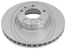 2x Brake disc Vented 17335