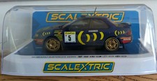 NEW Scalextric C4555a Subaru Impreza WRX Carlos Sainz 1998 Monte Carlo. FREE P&P