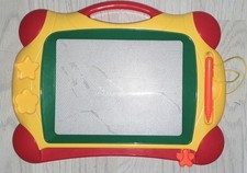 Kids Large Magnetic Drawing Board Scribbler Sketch Pad Doodle Boys Girls Art Toy