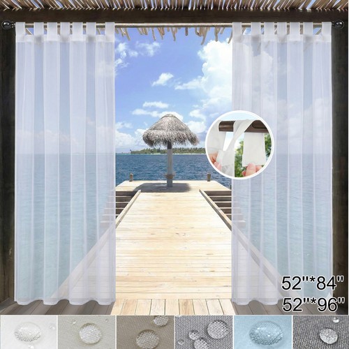 Waterproof outdoor curtains - waterproof,
