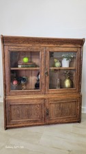 One Oak Antique Wall Cabinet