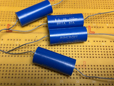 3.3uF 10% 160V dc Polypropylene Axial Capacitor NOS MIL