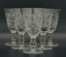 Vintage Set of 6 Lead Crystal