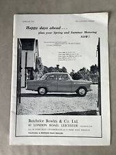 Vauxhall Victor Motor Car - Vintage Advertising - Original Advert February 1959