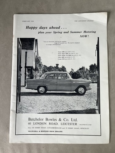 Vauxhall victor motor car - vauxhall,