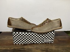 Ikon Original Marriott Mod 60S Style Suede / Leather Bowling Shoes