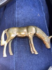 Vintage Brass Horse | Figurine