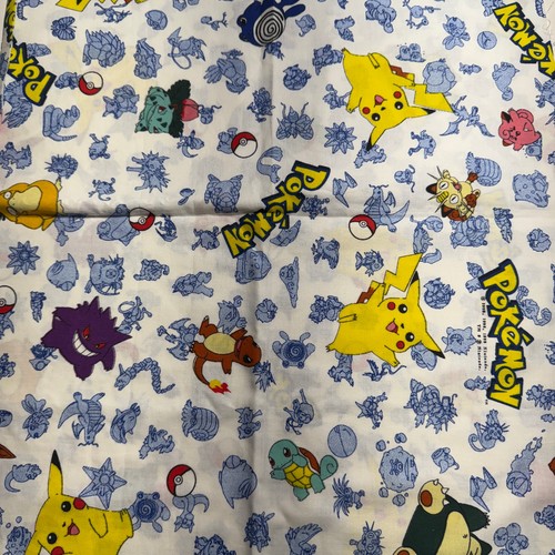 Vintage pokemon pikachu cotton - vintage,