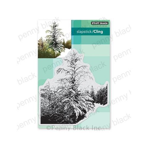 Penny black cling rubber - black,