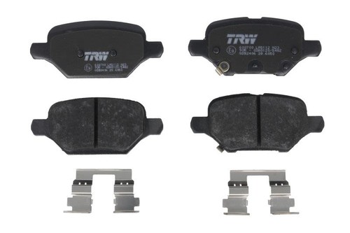 Brake pad set trw gdb2406 - pad,