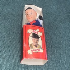 Vintage Matchbox Dolls Famous Characters Actors Charlie Chaplin Laurel Hardy