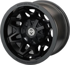 Moose Utility 416X Black 14x7 4/156 4+3 Aluminum Quad UTV Wheel