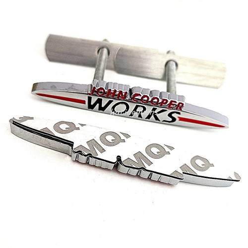 9cm chrome john cooper - 2x,