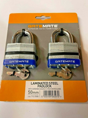 Pair 50mm keyed alike - of,