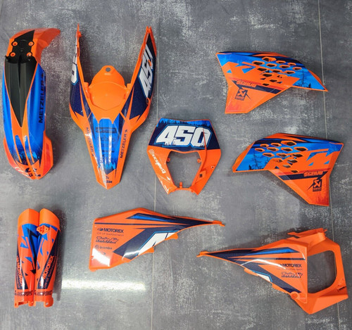 Plastics graphics applied - plastics, +