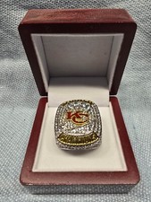 Super Bowl Ring Metal Kansas City Chiefs Patrick Mahomes NEW NFL With Box