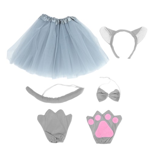 5pcs big wolf cosplay costume - big,