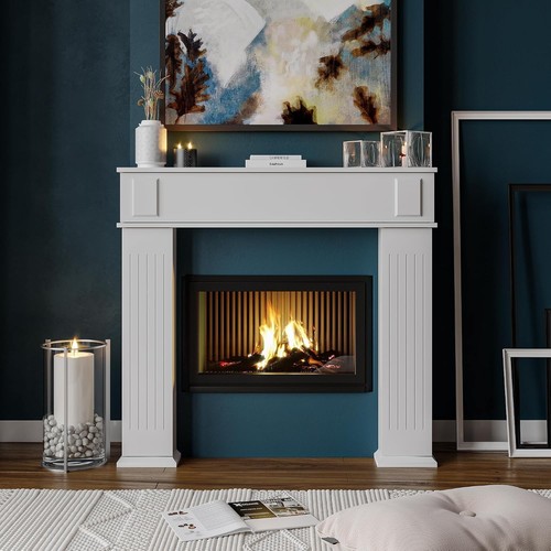 Fireplace surround mantel - fireplace,