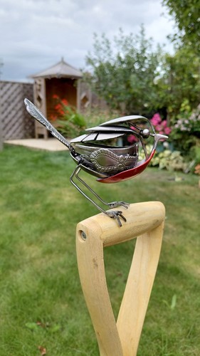 Memory robin garden ornament - robin,