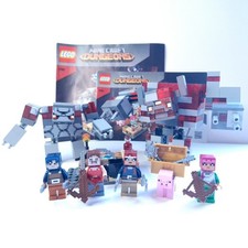 LEGO Minecraft The Redstone Battle - 21163 - 100% Complete With Instructions.