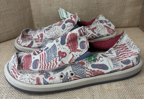 Sanuk sideline patriot - sideline, shoes
