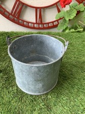 Vintage Galvanised Paint Kettle T223