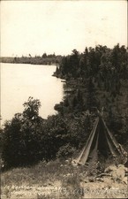 Wisconsin WI Indian Camp 1937