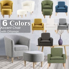 Modern Tub Sofa Couch Fabric