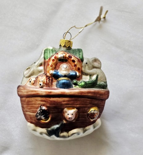 Vintage glass noah ark - glass, noah’s