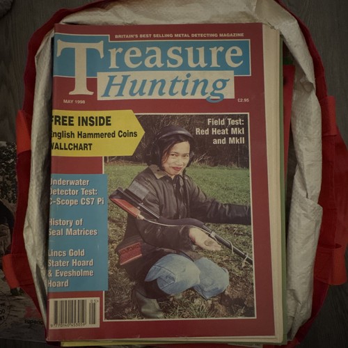 Treasure hunting magazine - treasure,