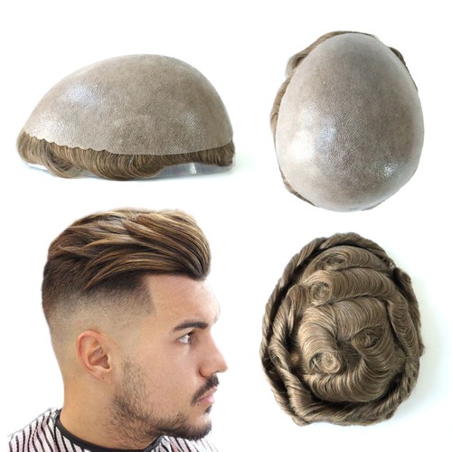 Mens toupee human hairpieces - toupee,