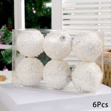 8cm 6pcs Large Christmas Decor